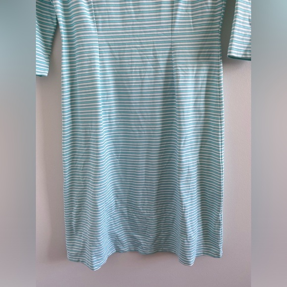 J. McLaughlin Blue & White Stripe Catalina Cloth Dress Size Small - Picture 8 of 8